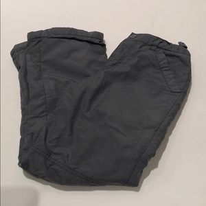 Gymboree Gray snow pants with adjustable waist